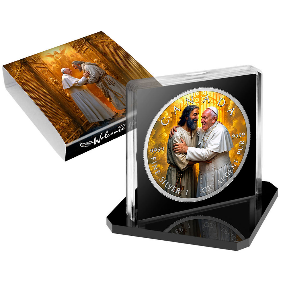 Thumbnail: Canada 2025 Maple Leaf 1 oz silver coin- Welcome Home