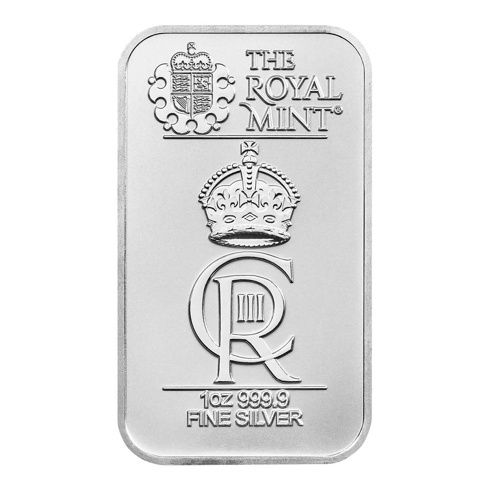 Silver Bar Ag 999.9 - Royal Celebration 1oz