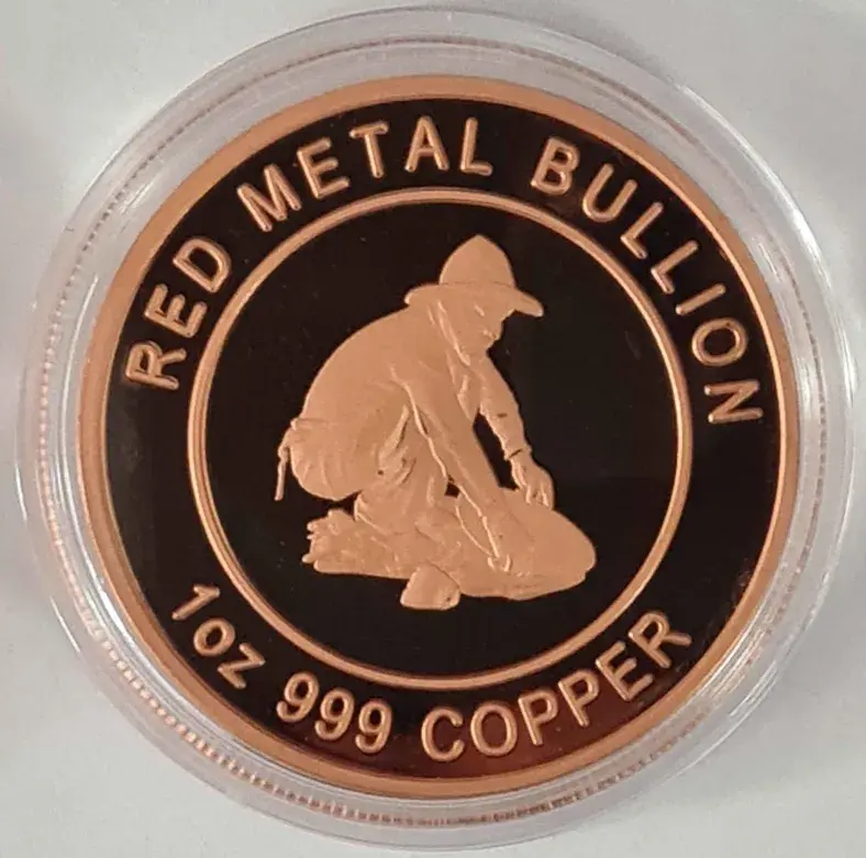 1oz Prospector Proof Copper Coin RMB | Collectable/Souvenir