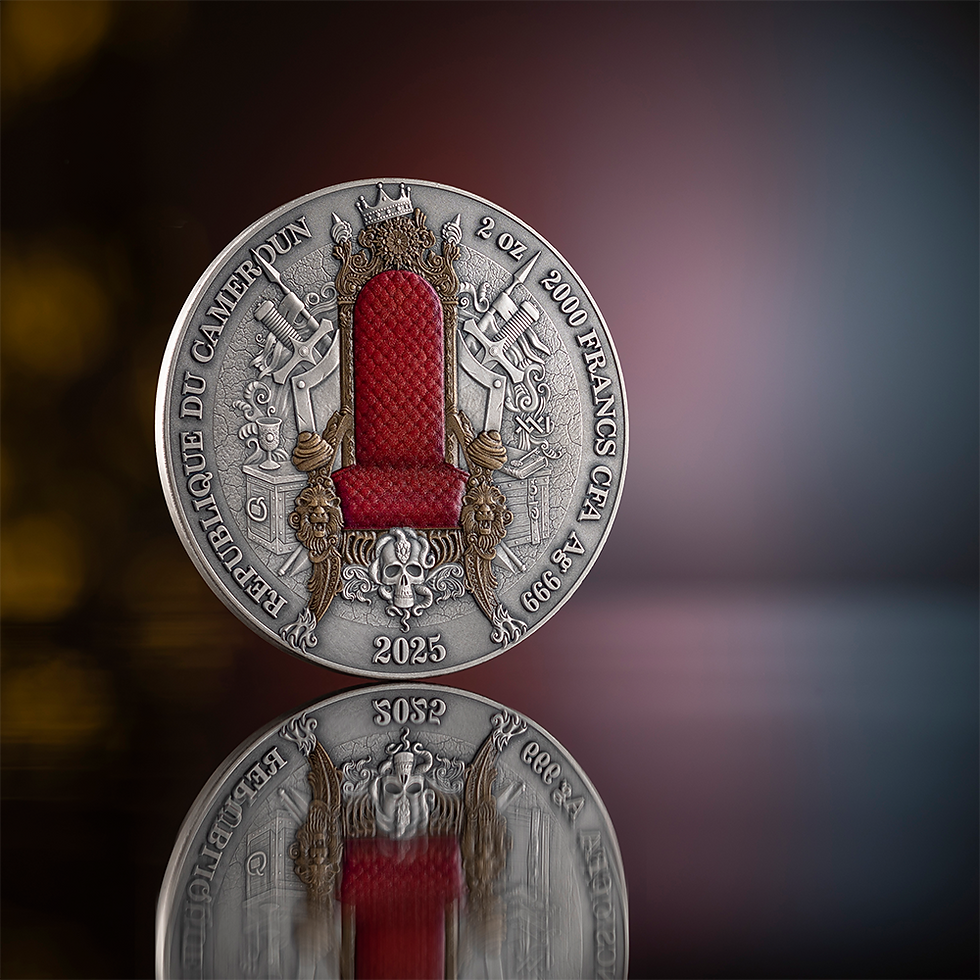 Thumbnail: 2025 - 2 oz  FRENCH EMPIRE  Ag 999 High Relief Silver Coin