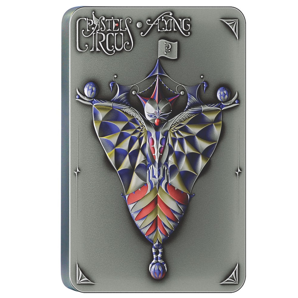 Niue 2023 - Flying - Series: Pastel Circus Silver 999 2 oz