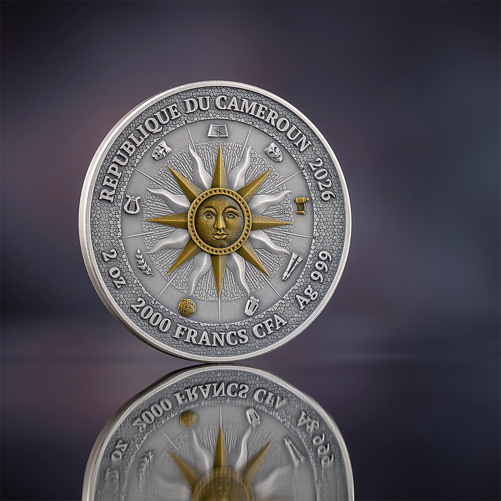 Thumbnail: 2026- CLIO & URANIA 2oz Ag .999 High Relief