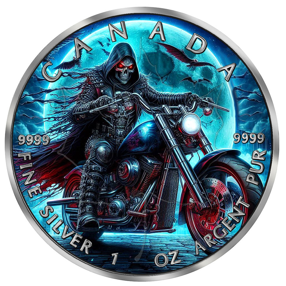 Canada 2024 5$ Night Rider - Dark Riders 1 oz