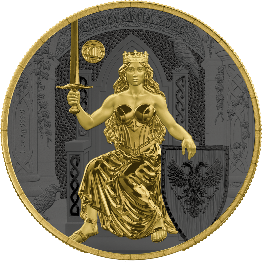 2026 Germania 1 oz Silver BU - ANA Edition- preorder