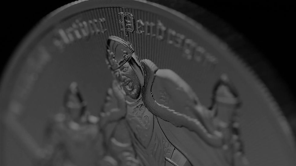Thumbnail: Niue 2023 -Camelot - Arthur Pendragon Bullion Edition Ag 999.9 1oz PROOF