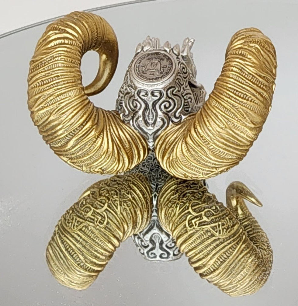 Thumbnail: 2026 Carved Skull The Sovereign 2oz 3D Silver Ag.999
