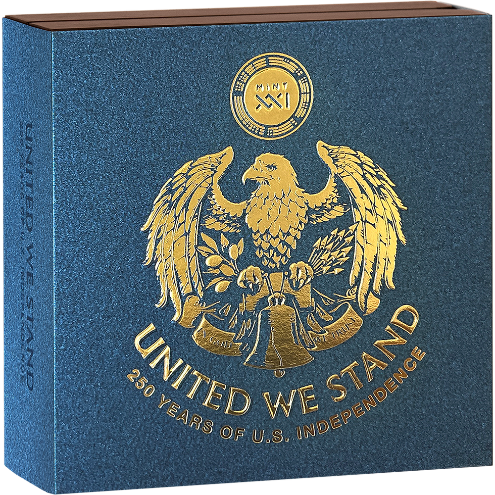 Thumbnail: 2026 - 2 oz  250 YEARS OF U.S. INDEPENDENCE   Ag 999  Silver Coin