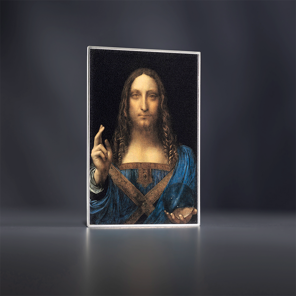 Thumbnail: 2026 Salvator Mundi, Leonardo da Vinci Ag .999 1oz Proof