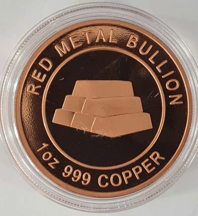 1oz Bullion Stack Proof Copper Coin RMB | Collectable/Souvenir