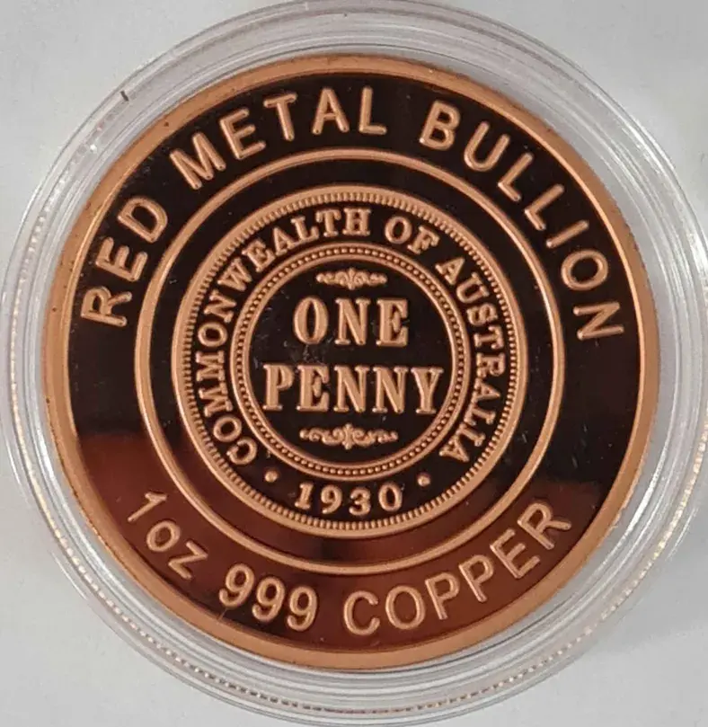 1oz 1930 Penny Proof Copper Coin RMB | Collectable/Souvenir