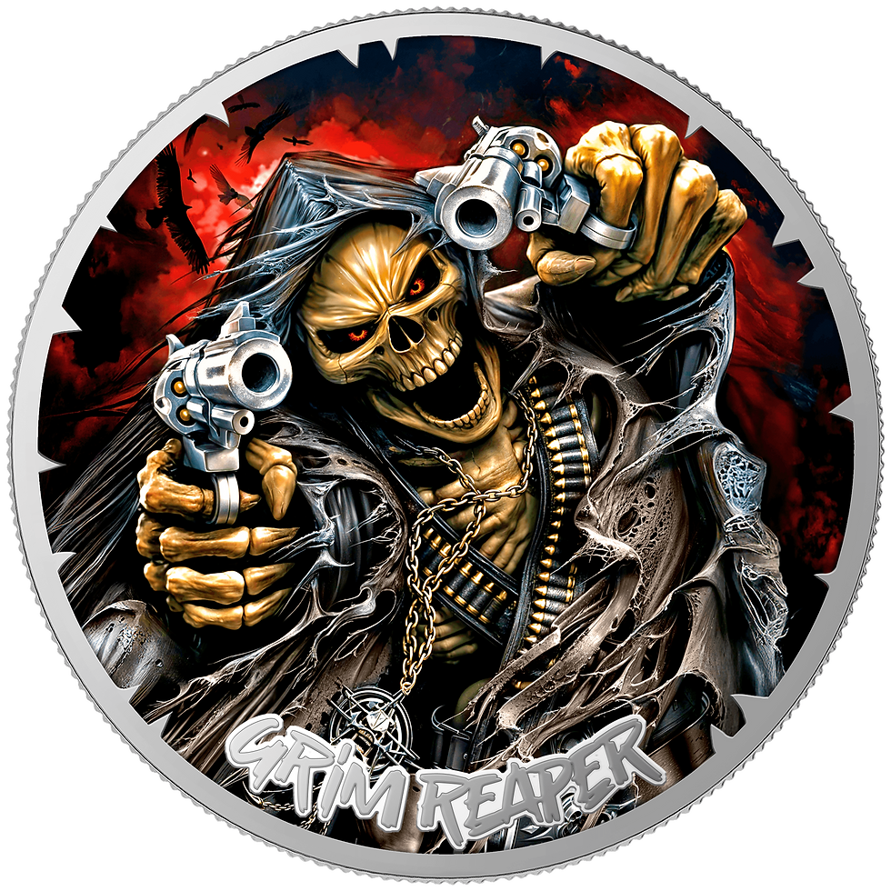 Thumbnail: 2026 Eternal Darkness – Grim Reaper Set of 3 x 1 oz