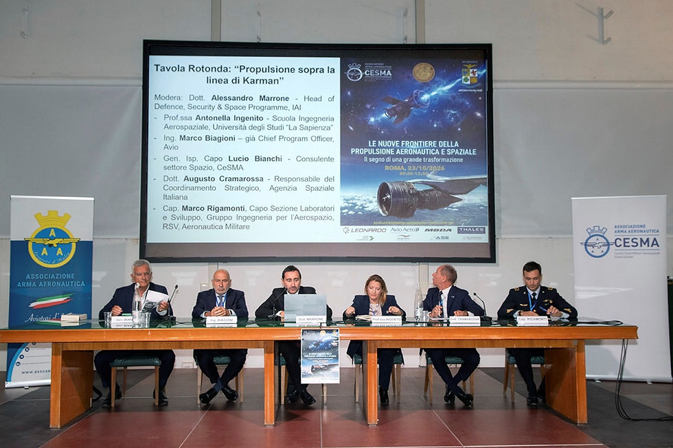 UN CONVEGNO CESMA SULLA PROPULSIONE PER I 100 ANNI DELLA SIA