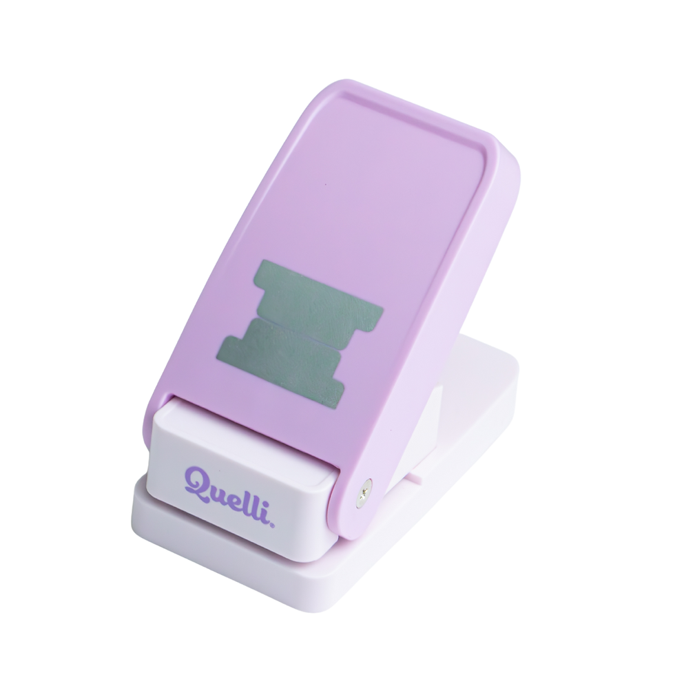 QUELLI - PERFORADORA DE SEPARADORES PESTAÑA PLANA 1.5"