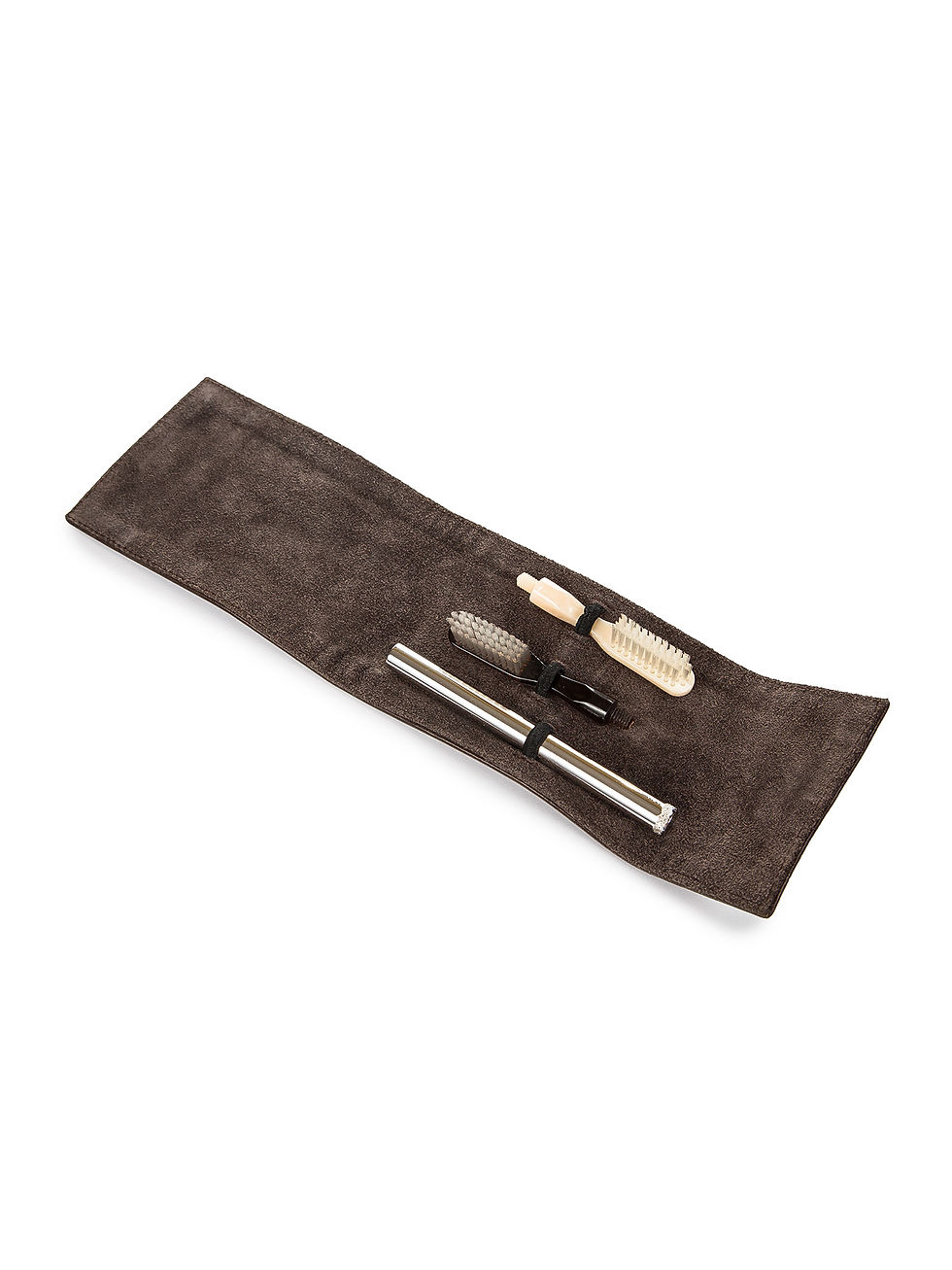 Thumbnail: Travel toothbrush set with leather case