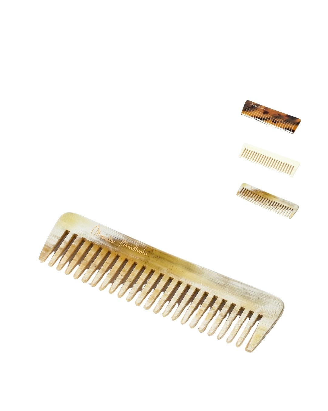 Pettine per barba e baffi a denti larghi