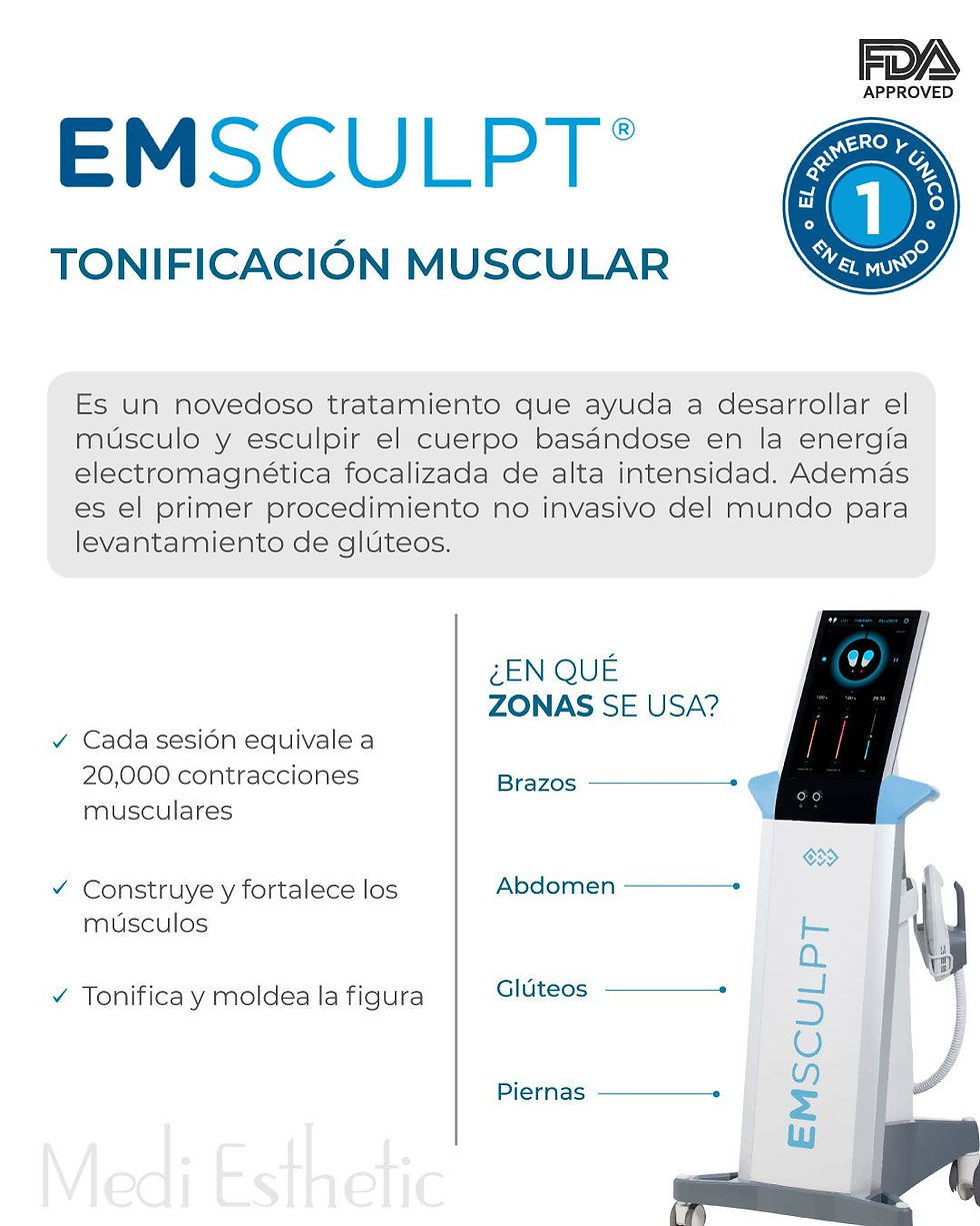 Miniatura: EMSculpt - Tonificación Muscular