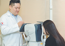 Exame para medir espessura da córnea em Londrina