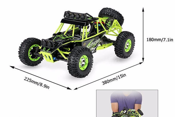 Miniatura: Auto Rc Todo Terreno Escala 1:12 2.4g