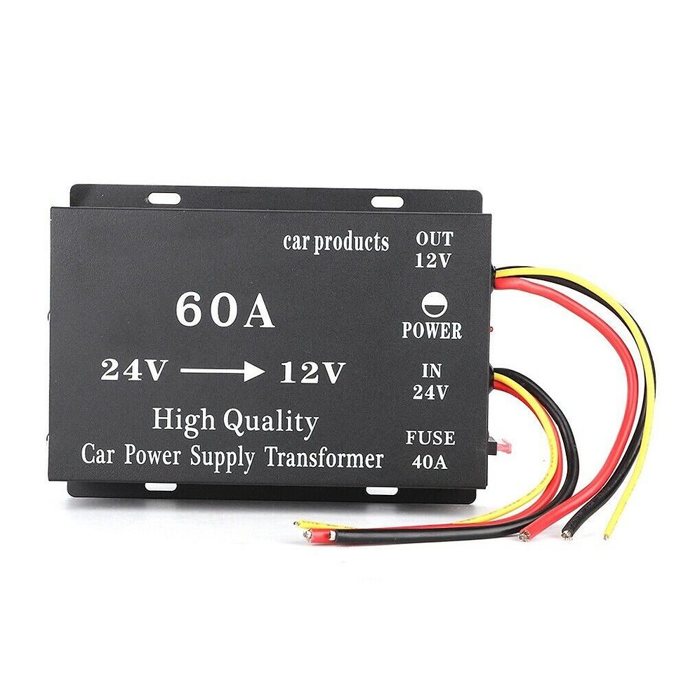 Miniature : Transformador 24v Dc A 12v Dc 60a Reales