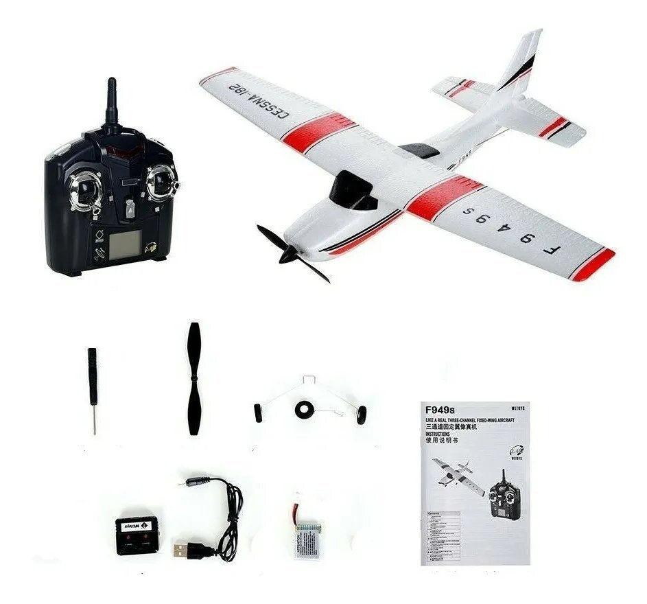 縮圖：Avion Wltoys F949s Aeromodelismo Rc