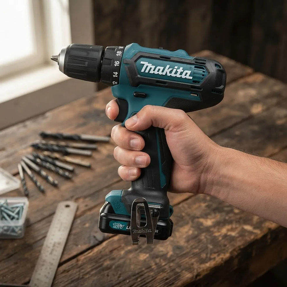 Miniatura: Taladro Y Atornilladora A Bateria Makita 12v Litio Kit