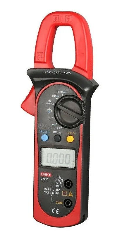 Thumbnail: Pinza Amperimetrica Digital Uni-t Ut203 Ac Dc