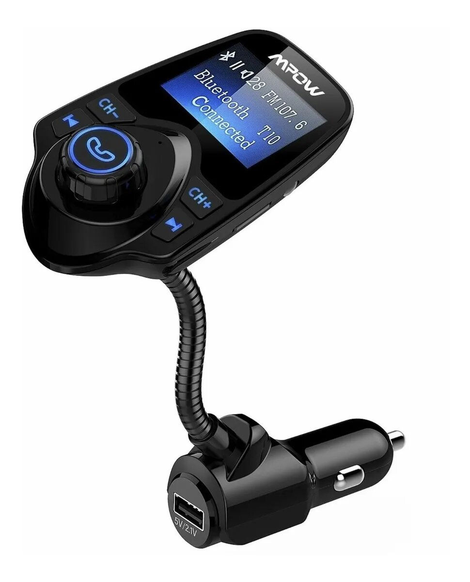 Miniatura: Transmisor Fm Inalambrico Articulado Mp3 Usb Sd Bluetooth