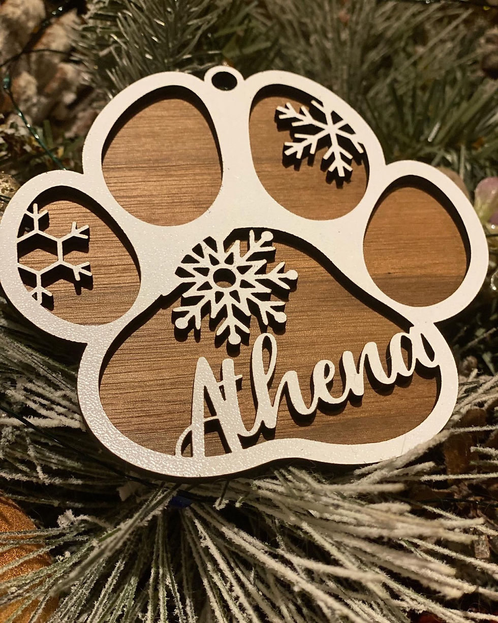 Thumbnail: Custom Pet Ornament – Personalized Holiday Keepsake