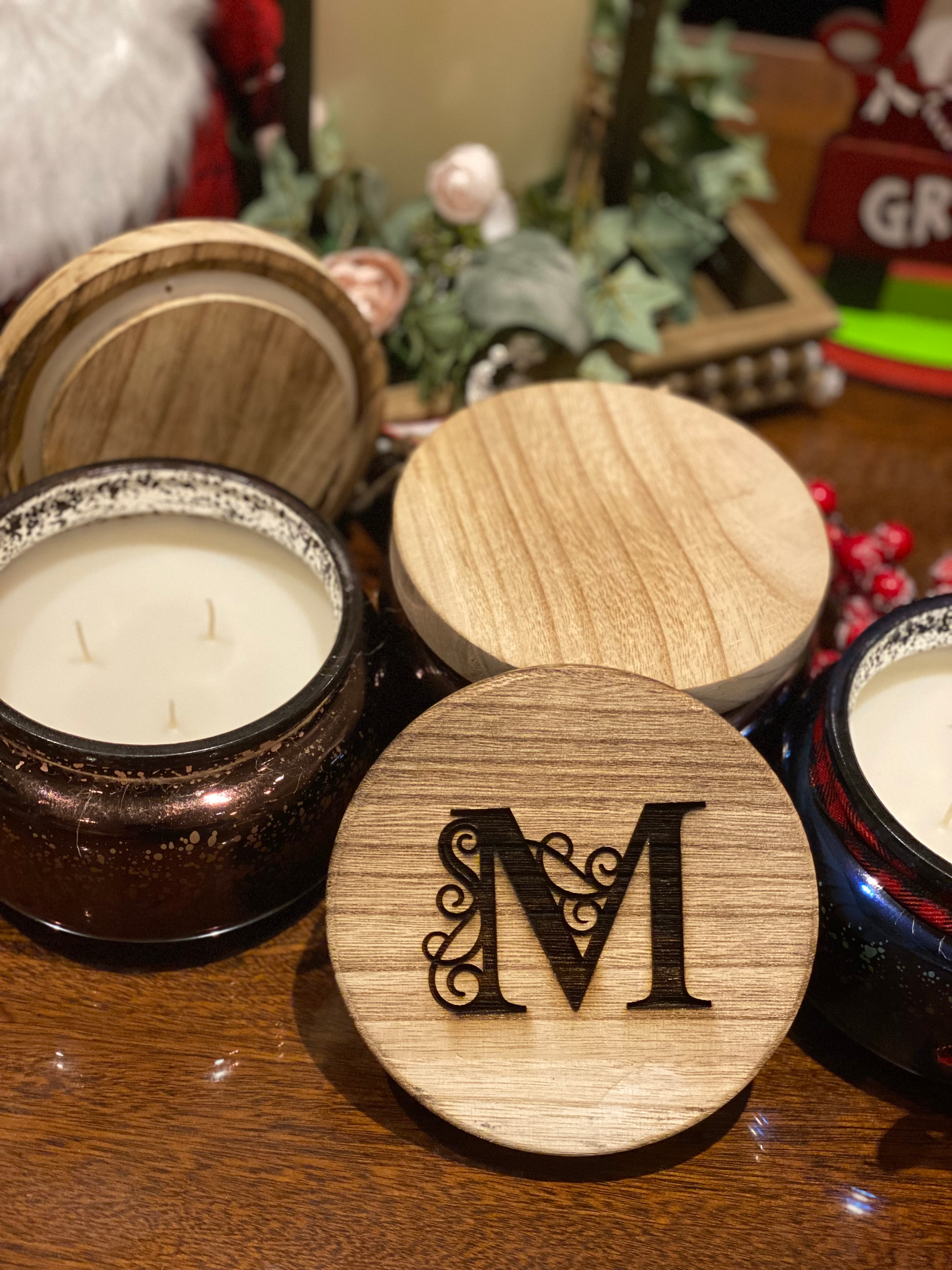 Personalized 3-wick Candle Holder