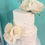 Thumbnail: Engaged with diamond  ring cake topper 