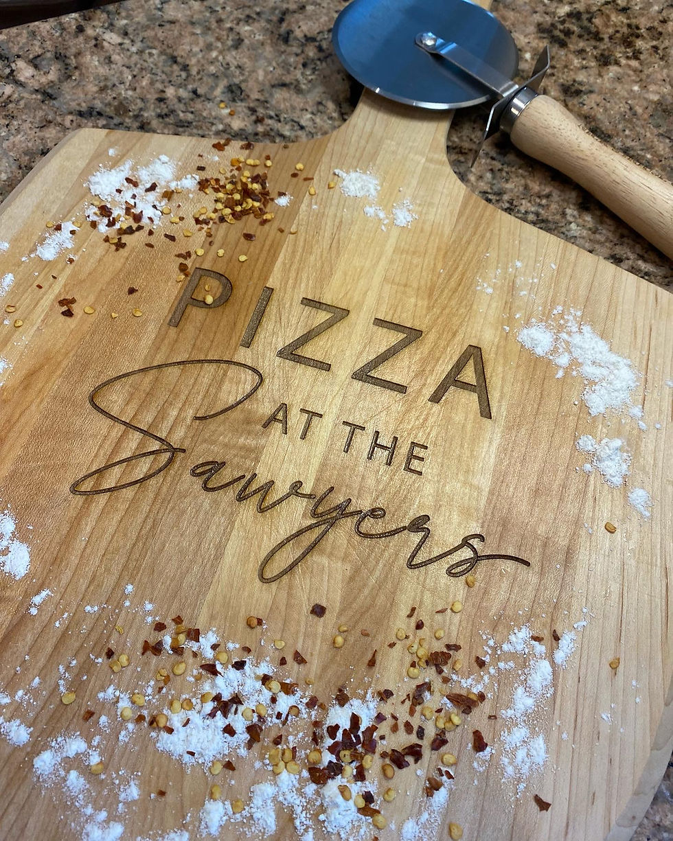 Thumbnail: Personalized Pizza Paddle