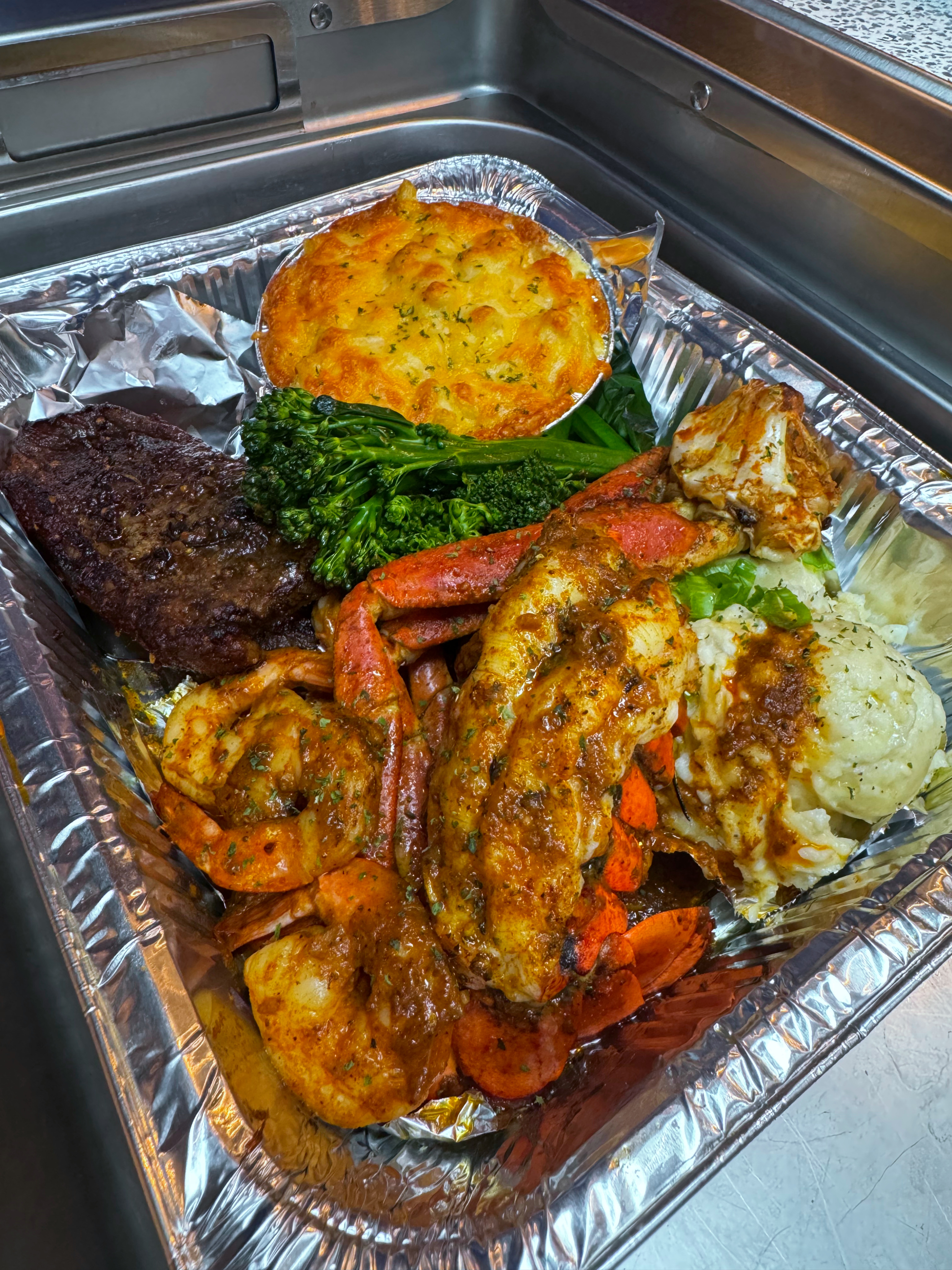 Arranged Food and Objects