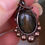 Thumbnail: Labradorite Copper Wire Wrapped Mini Pendant