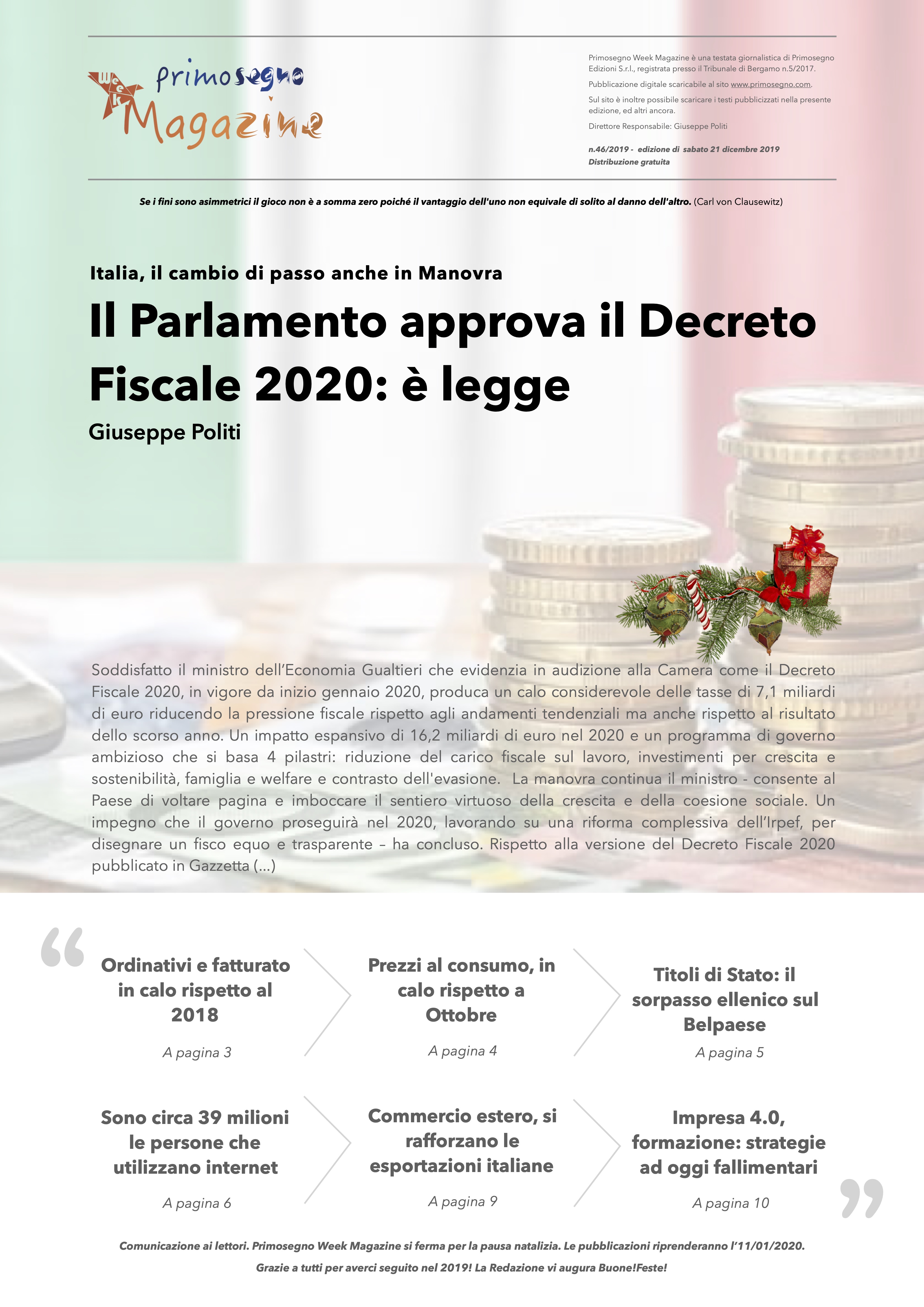46/2019 - 21 12 2019
