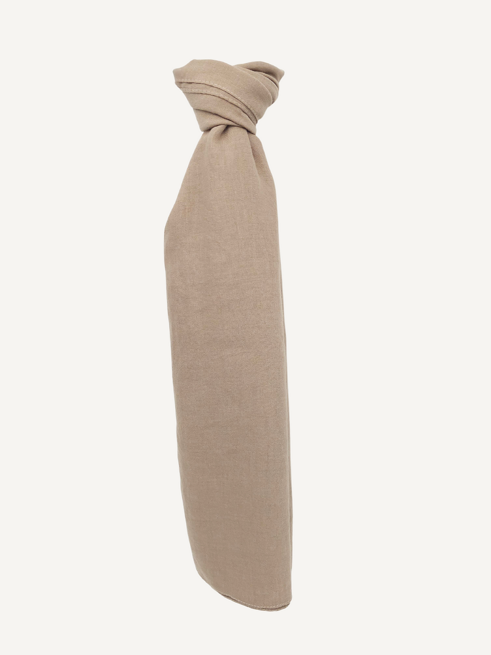 Organic Cotton Scarf - Pastel Brown