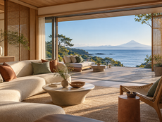 Hayama, quattordici camere sul mare firmate Patricia Urquiola — immagine illustrativa generata