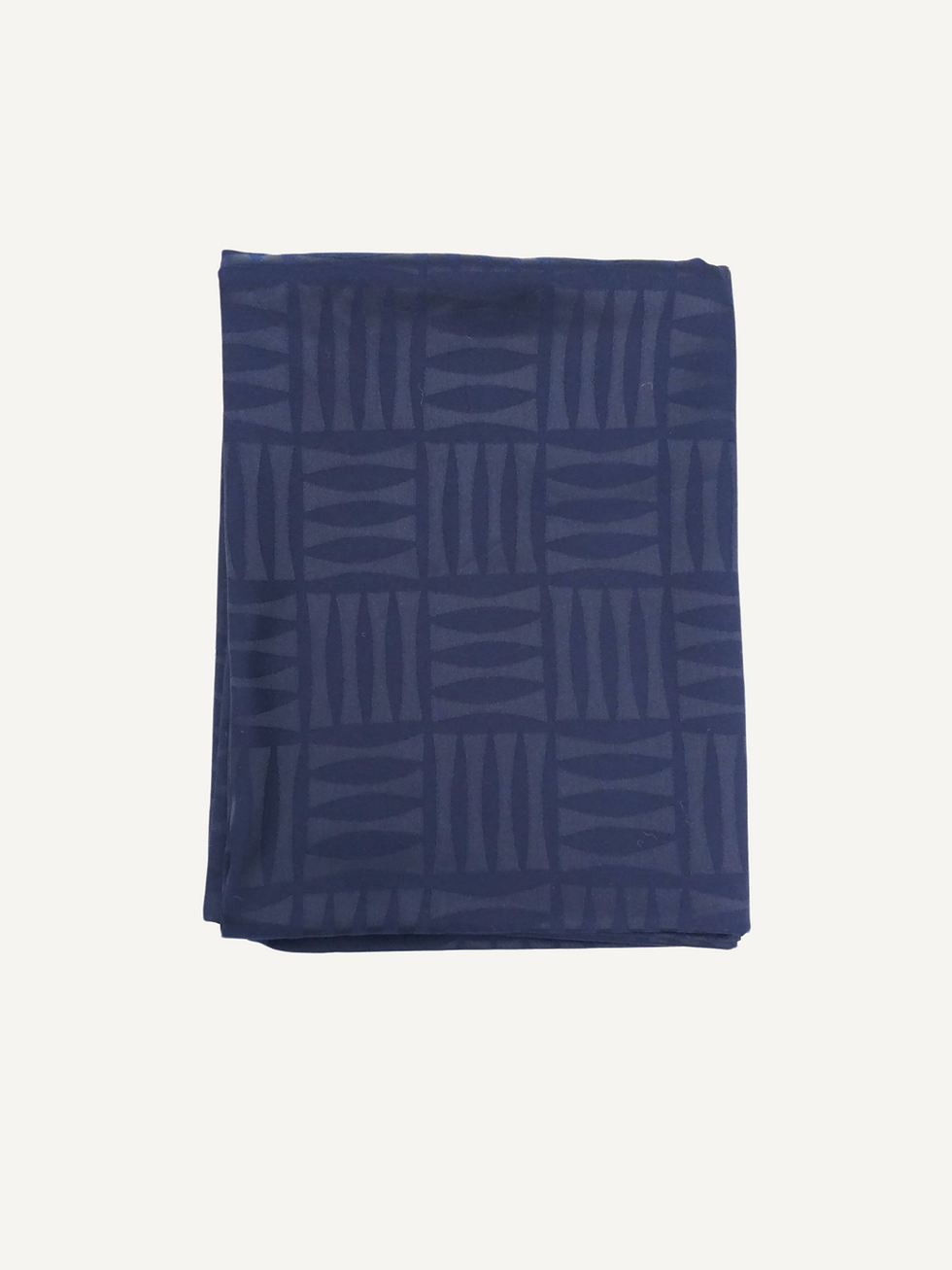 Thumbnail: Jacquard Shawl - Dark Bleu