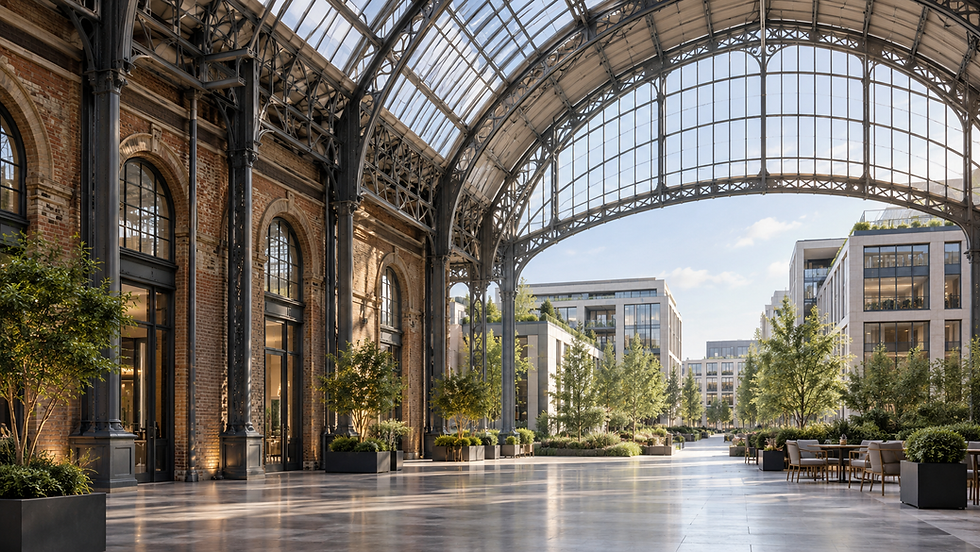 Immagine illustrativa: Olympia cambia volto: il patrimonio vittoriano diventa un distretto urbano