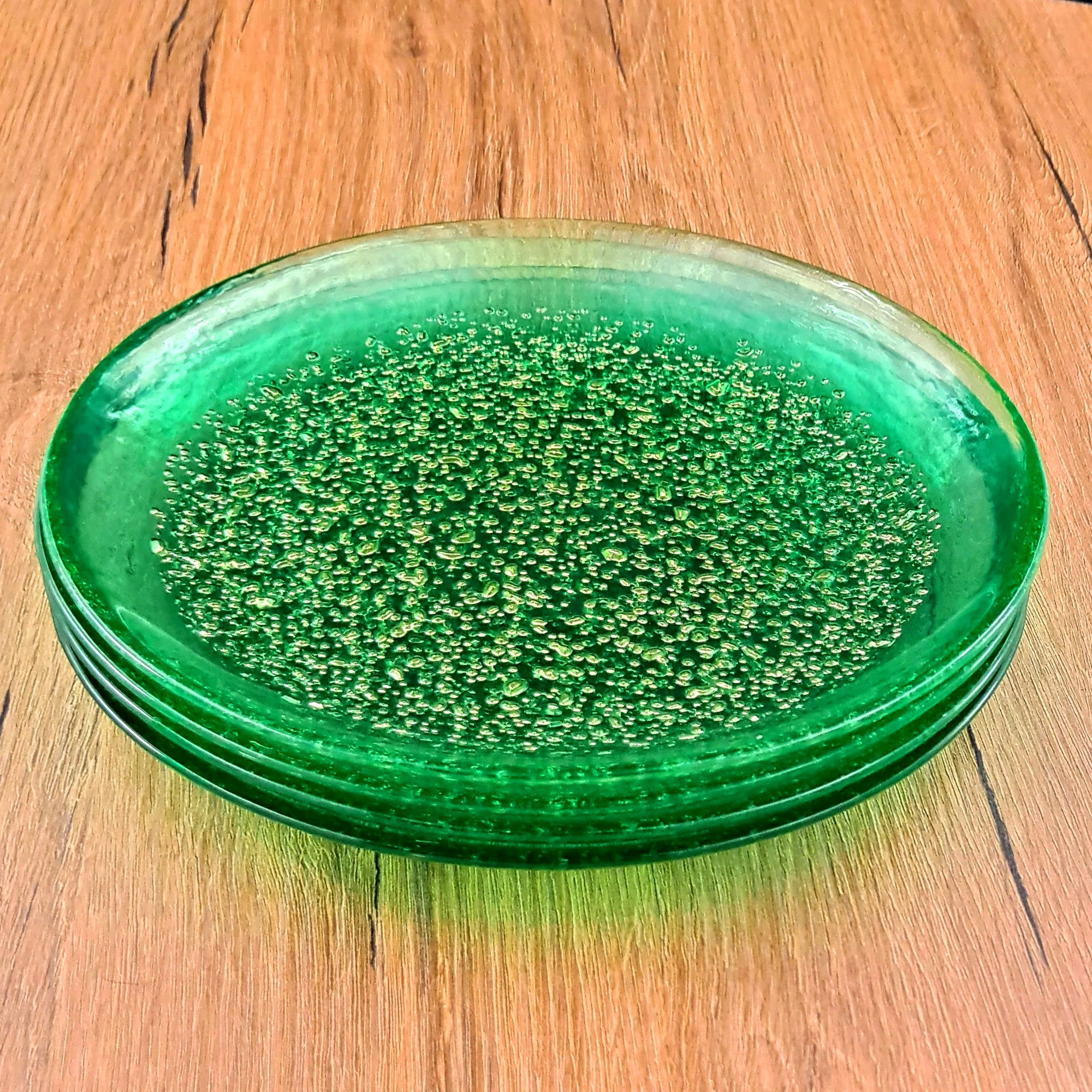 ISLA 8.5" Salad Plate Emerald/Gold