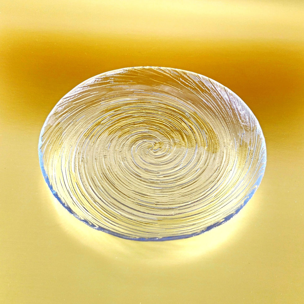 Thumbnail: VOLUTE 7.5" Glass Salad Plate