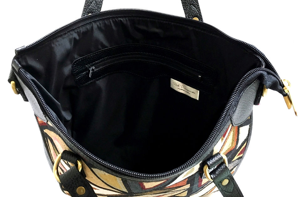 Thumbnail: Origami 15" Hobo Shoulder Bag