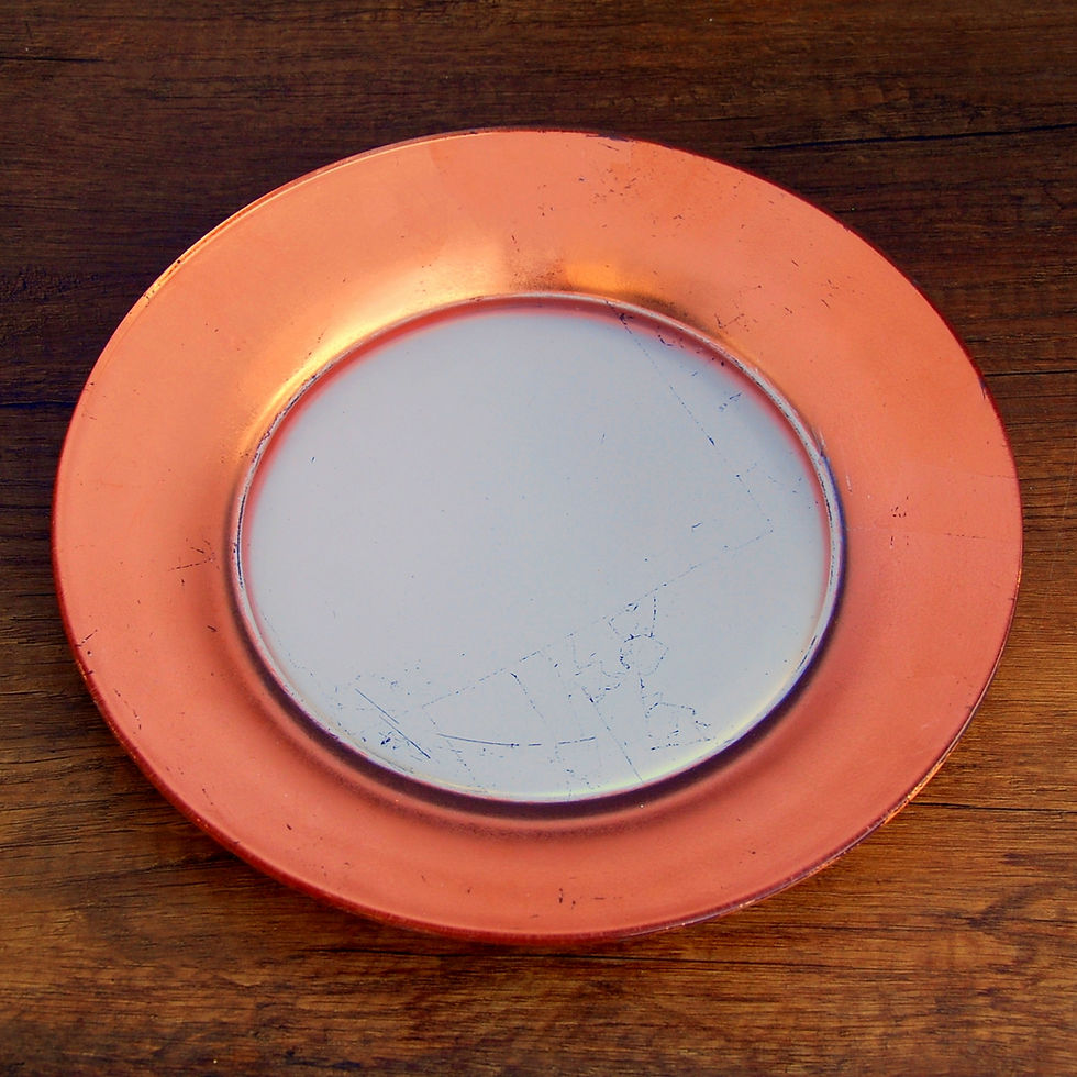 Thumbnail: GILT ECLIPSE Rimmed Dinner Plates