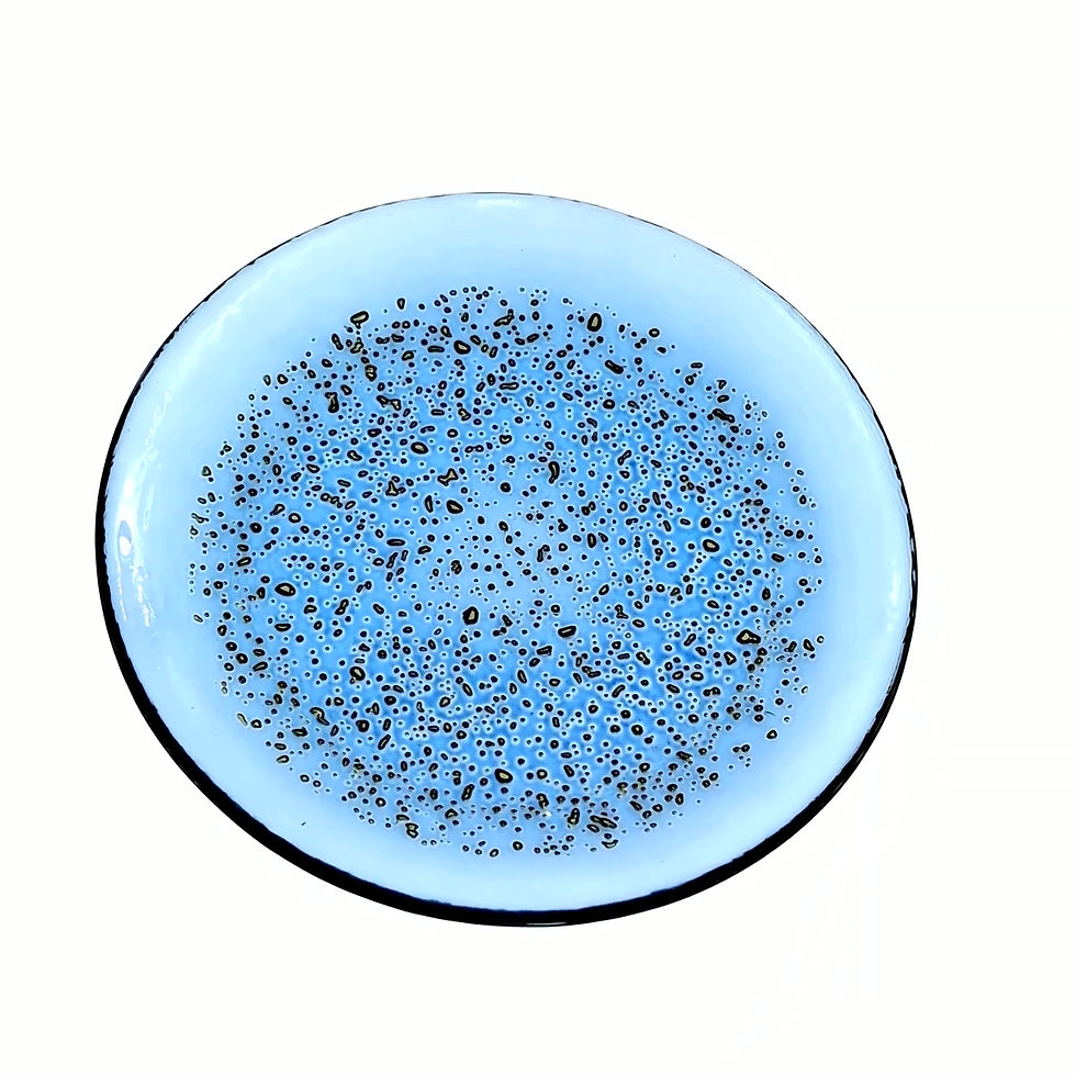 Thumbnail: ISLA 8.5" Salad Plate Indigo/Bronze