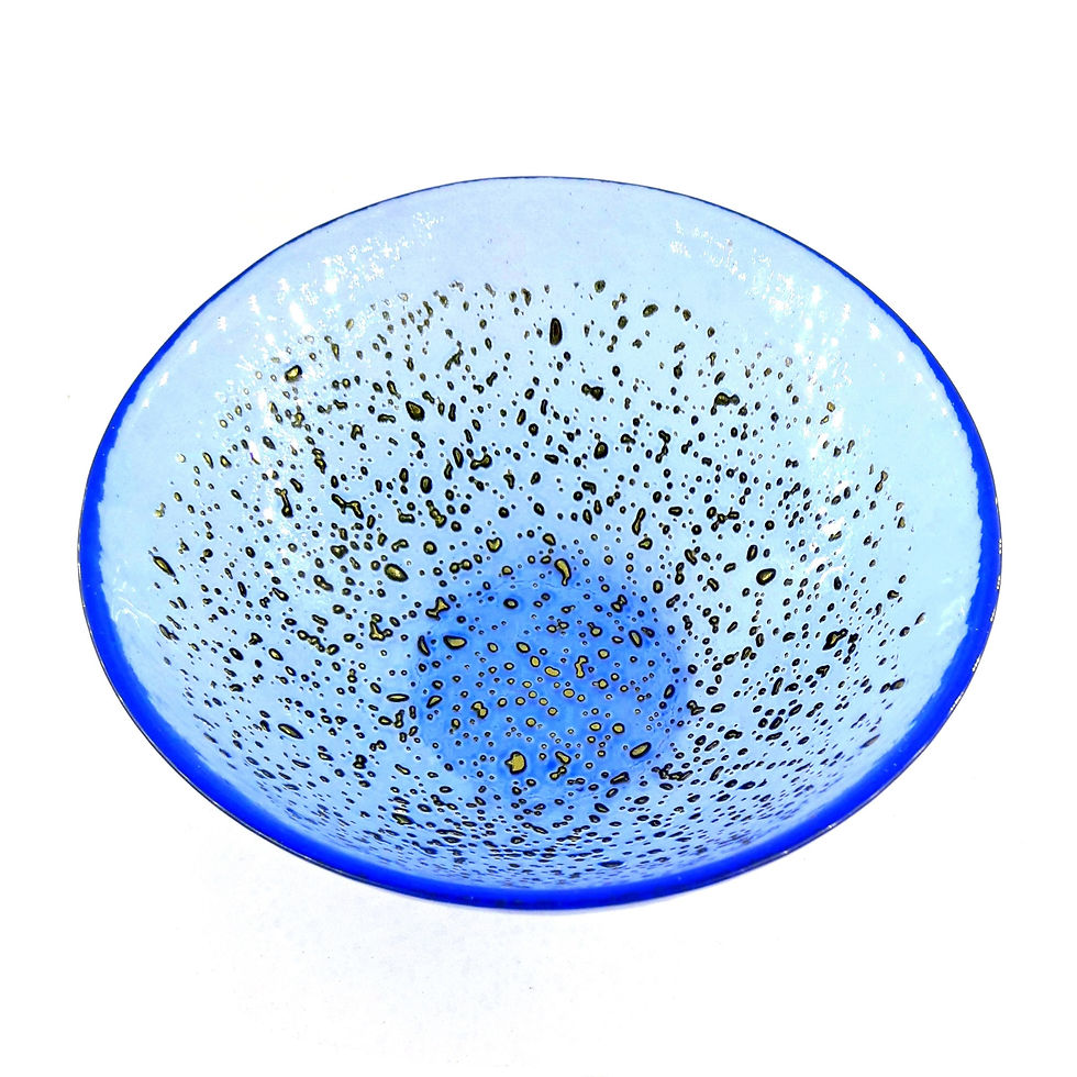Thumbnail: ISLA 6.5" Soup Bowl Indigo/Bronze