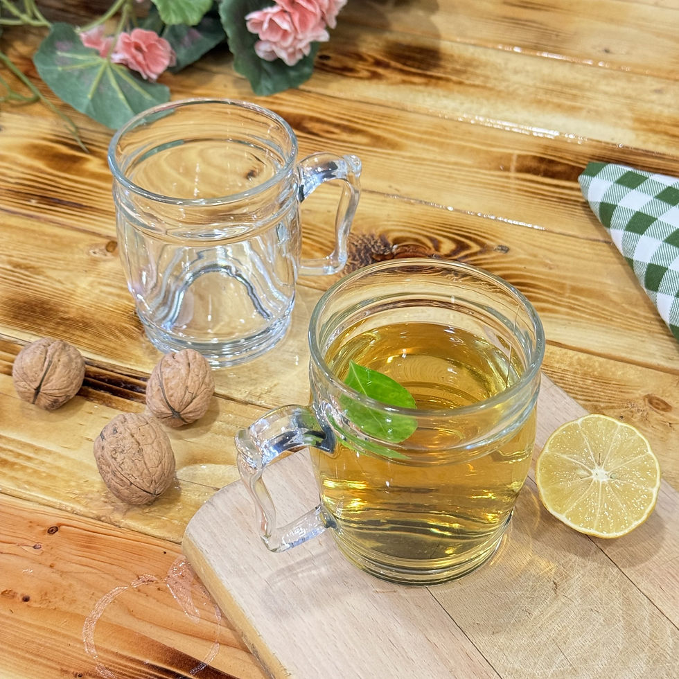 Thumbnail: CASK Set/4 13 oz Round Glass Mug