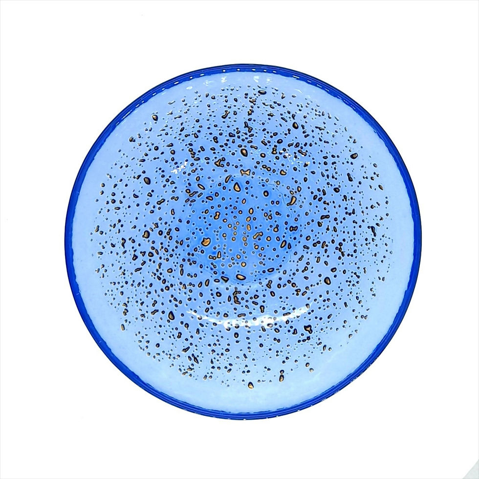 Thumbnail: ISLA 6.5" Soup Bowl Indigo/Bronze