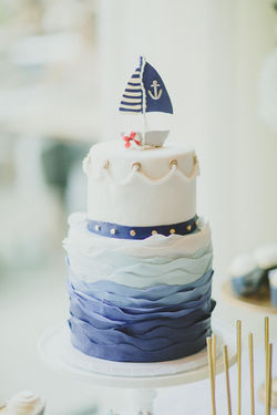 Nautical Theme Cake