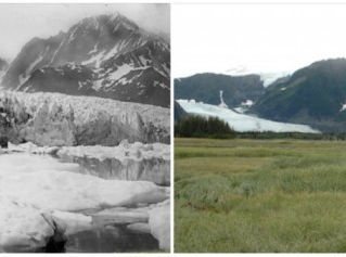 16 photos avant/après qui prouvent qu'il y a bien un changement climatique : il ne faut plus fermer