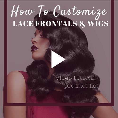 How To Customize Lace Frontals & Wigs elitemane