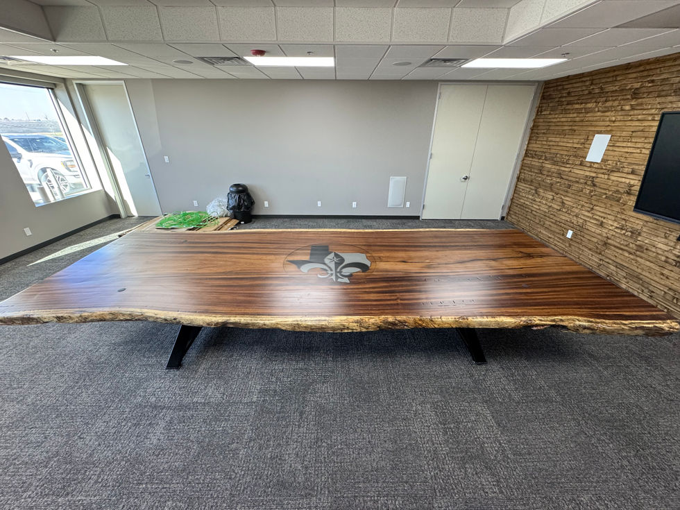 16' Live Edge Conference Table 